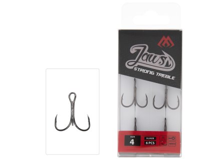 Mikado trojháčky - JAWS STRONG (Varianta vel. 1 - 6 ks)