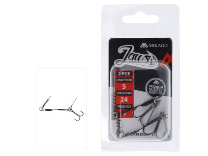60918 mikado navazec stinger jaws vrut a soft lure pin 5cm x 24kg