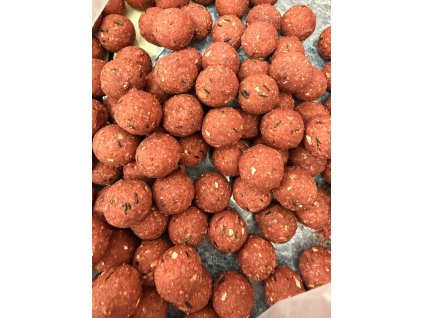 Testovací Boilies Robin Red doprodej  Kvalitní boilies od české firmy Skullfish