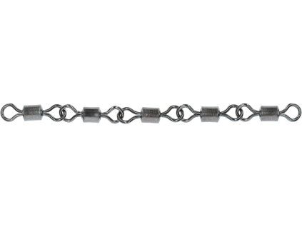 58617 mikado obratlik jaws fivefold swivels 25kg 5 ks