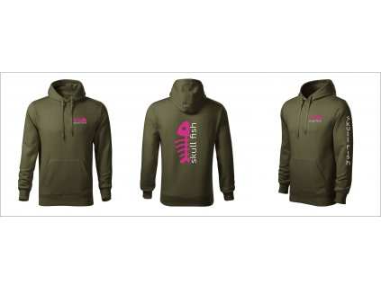 Mikina cape militari skullfish NAHLED