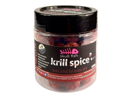 Neutrálně vyvážené boilies | KRILL SPICE | 200 g