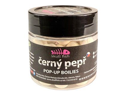 POP-UP Boilies | ČERNÝ PEPŘ | 50g