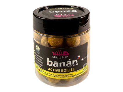Boilies ACTIVE | BANÁN | 250g