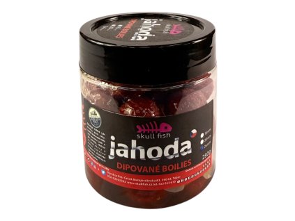 Dipované boilies | JAHODA | 250 g