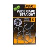 Fox háčky s protihrotem EDGES™ Wide Gape Straight (Varianta vel. 2)