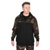 Fox Mikina LW Black/Camo Split Zip Hoody (Varianta LW BLack / Camo Split Zip Hoody SMALL)