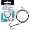 Zebco návazec ocelový Trophy Steel Trace 7x7 - Expert Treble Hook L (Velikost #6 / 12kg/ 0,24mm/ 50 cm)
