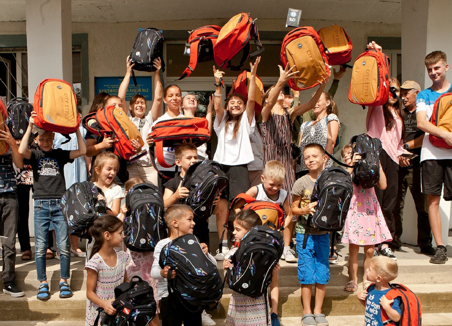 School Supplies Brought Joy to Children in Ukraine