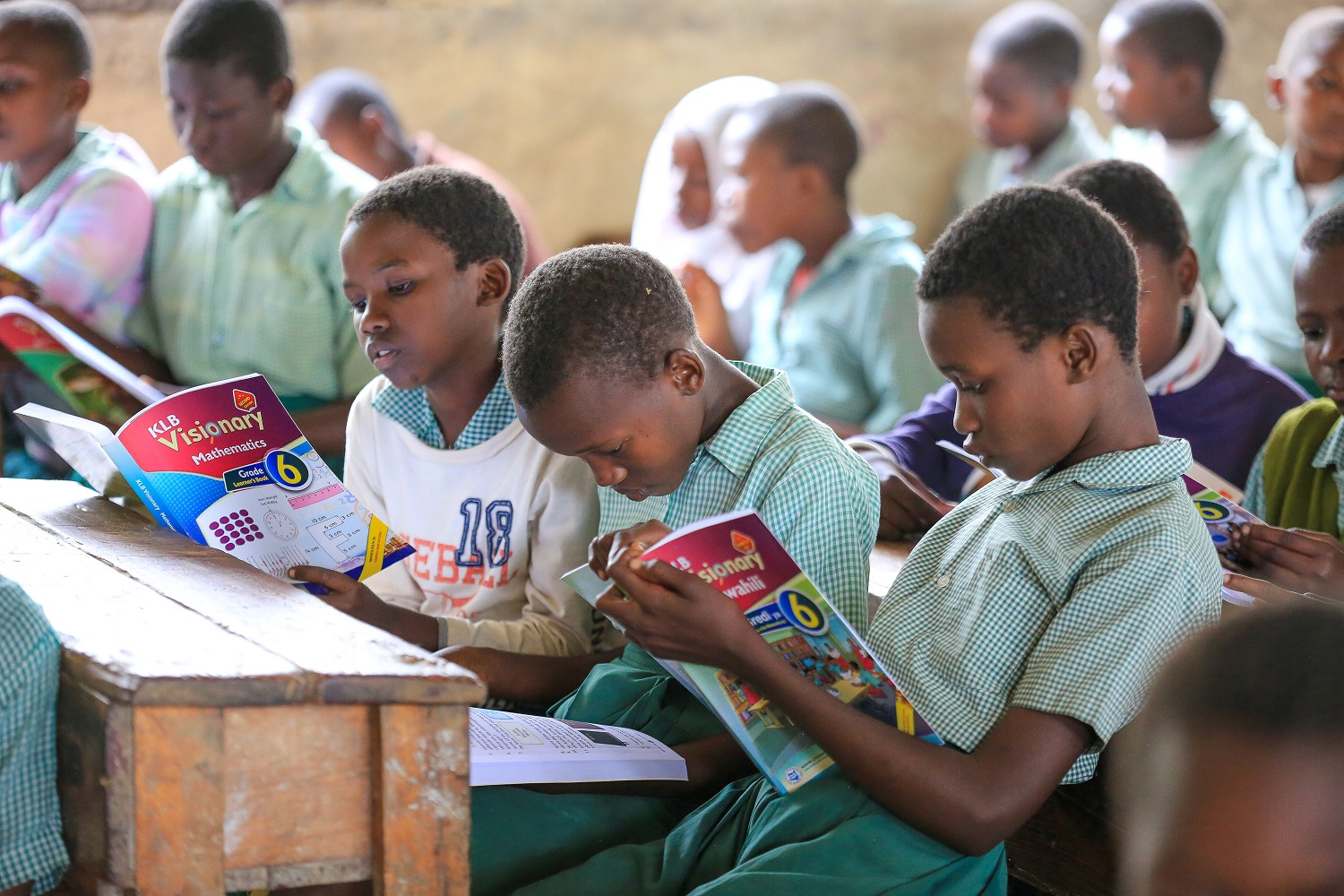 New Textbooks for Schoolchildren in Kenya