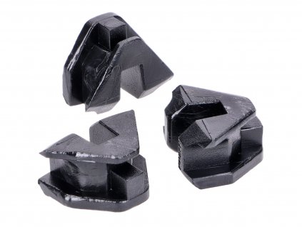 sliders Malossi black Multivar 2000 - 3 pieces