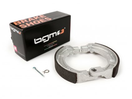 Brake shoes -BGM PRO Ř=150x25mm front- Vespa Rally180 (VSD1T), Rally200 (VSE1T) (f), Sprint (f), TS (f), GT125 (VNL2T) (f), GTR125 (VNL2T) (f), GL150 (VLA1T) (f), SS180 (f), GS160 (f), GS150 / GS3 (VS1T-VS4T) (f/r) (VS5T) (f)