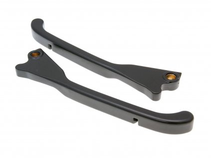 brake lever set Buzzetti black for Aprilia SR, Gilera Nexus, Piaggio Beverly, MP3, X7