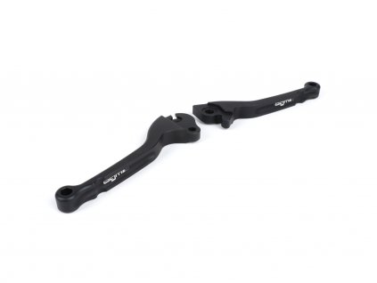 Brake and clutch lever set -BGM PRO CNC- disc brake (HENG TONG)- Vespa PX (2004-) - matt black