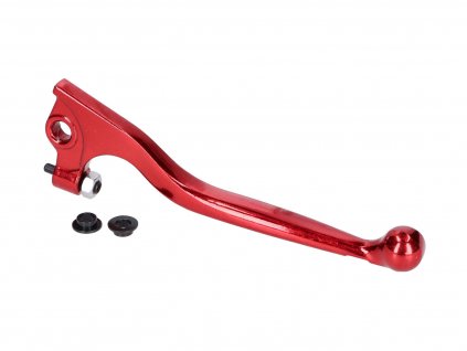 brake lever Naraku red for Derbi, Gilera, MH, Rieju (AJP brake)