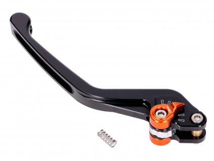 clutch lever / brake lever Puig 3.0 rear adjustable - black orange