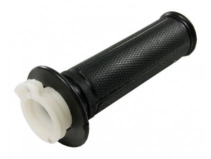 throttle tube with rubber grip right black