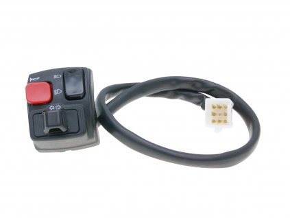 left-hand switch assy indicator, high / low beam, horn for Derbi Senda R, DRD, SM, X-Race