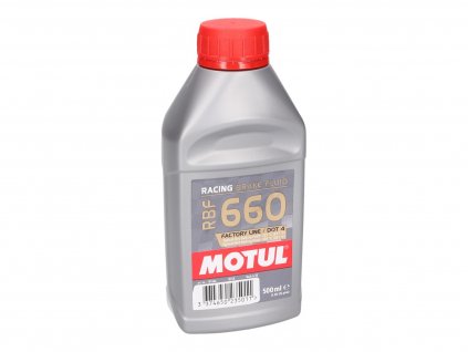 Motul RBF 660 Factory Line DOT 4 racing brake fluid 500ml