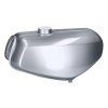 fuel tank silver metallic for Simson S50, S51, S70