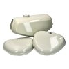 fuel tank and side cover set atlas white for Simson S50, S51, S70