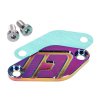 oil pump cover Doppler V2 neo chrome for Minarelli AM6, Derbi EBE, EBS, D50B