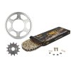 chain kit AFAM XS-Ring 13/60 teeth for Aprilia RS125 11-, RS4 125 11-, Tuono 125 17-
