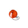 indicator light assy front 80mm orange w/ chromed cap for Simson S50, S51, S70, SR50, SR80