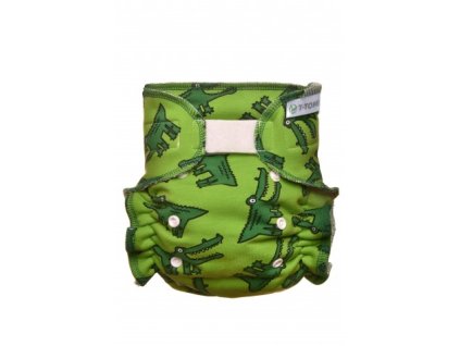Kalhotková plena přebalovací set suchý zip, crocodiles x 380x475