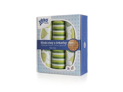 detske pleny z biobavlny xkko organic 70x70 stare casy lipa f35
