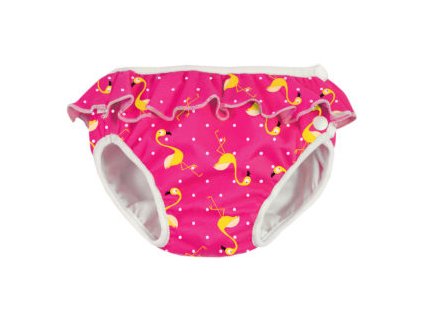 Swim diaper badbyxa pink flamingo