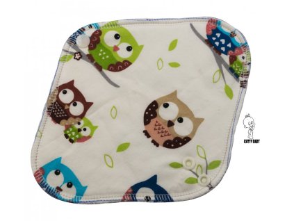 Katyv baby Pojistka ke kalíšku s flísem - Sovičky