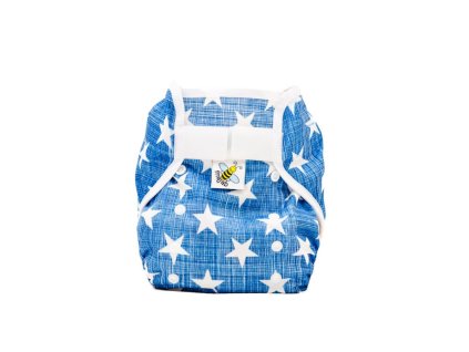 6303 1 pul svrchni kalhotky hvezdicky na modre xl