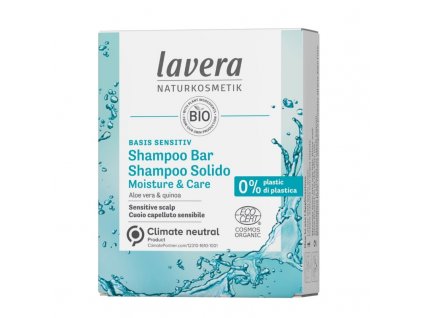 Lavera Basis Tuhý šampon (šampuk) pro citlivou pokožku 50 g