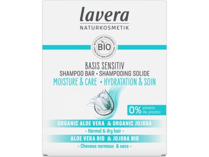 Lavera Basis Tuhý šampon (šampuk) pro citlivou pokožku 50 g