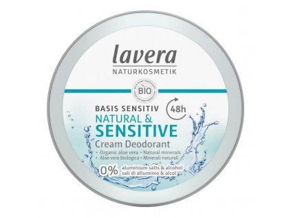 Lavera Krémový deodorant Basis Sensitive pro citlivou pokožku 50 ml