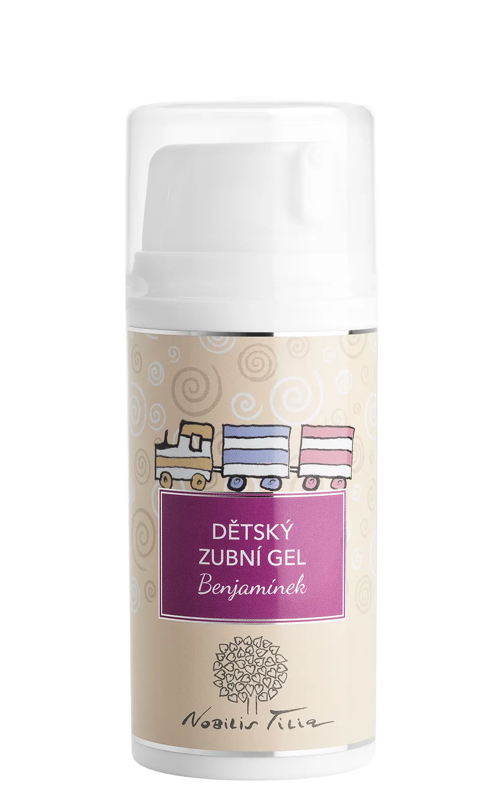 Nobilis Tilia DĚTSKÝ ZUBNÍ GEL BENJAMÍNEK 100ml