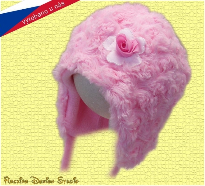 Rockino zimní čepice 1743 Barva růžová Velikost: 46