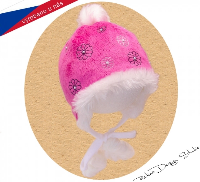 Rockino zimní čepice 1832 růžová Velikost: 46