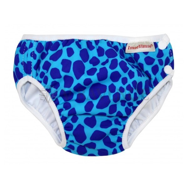 Imse Vimse plavky Modrý leopard Velikost: M