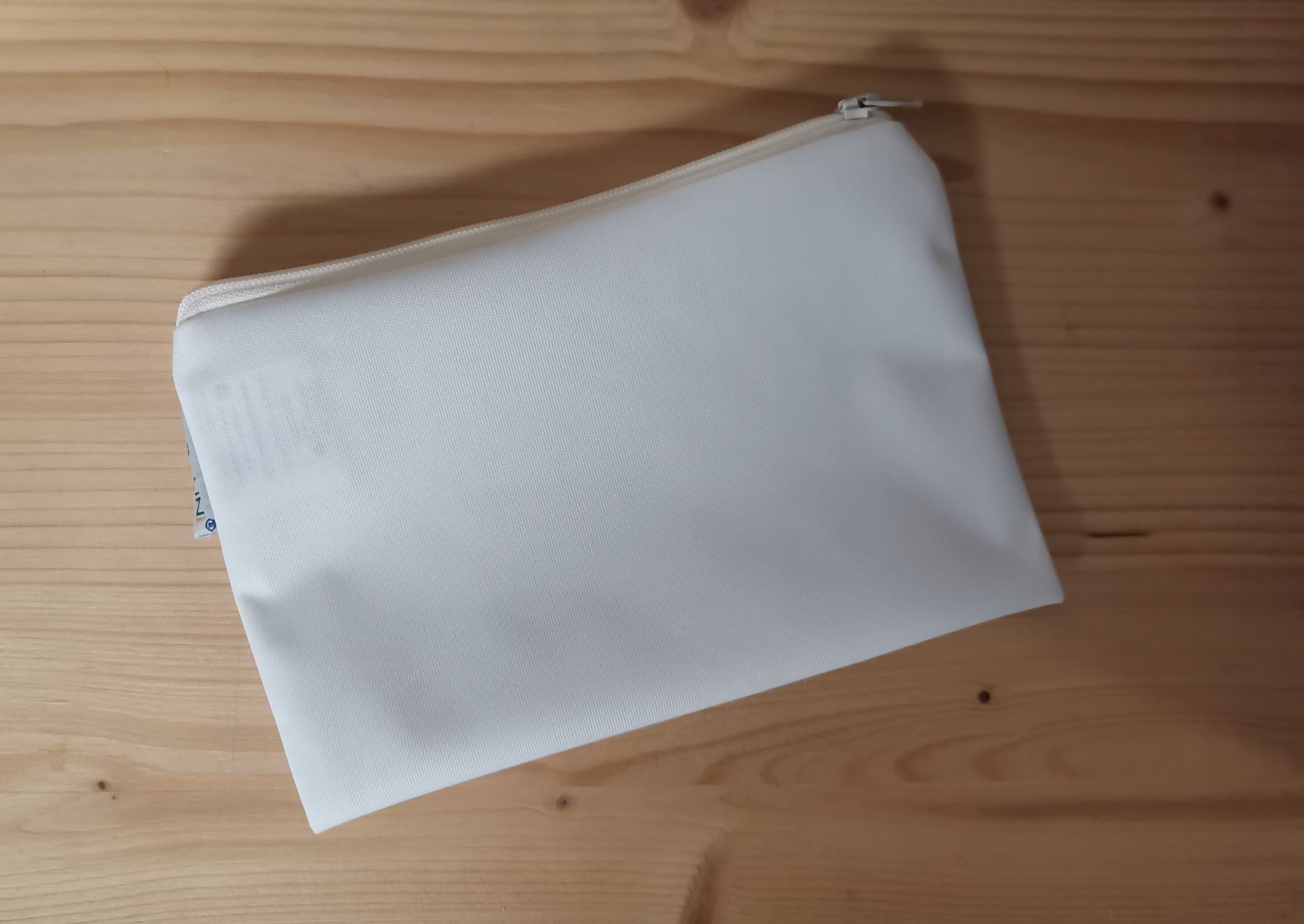 Popolini zipper bag - malá nepropustná kapsička na zip 1ks Barva: Bílá