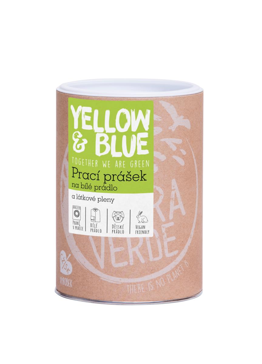 Tierra Verde Prací prášek z mýdlových ořechů na bílé prádlo a látkové pleny 850g