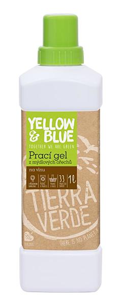 Tierra Verde Prací gel z mýdlových ořechů s lanolinem na merino vlnu Obsah: 1l
