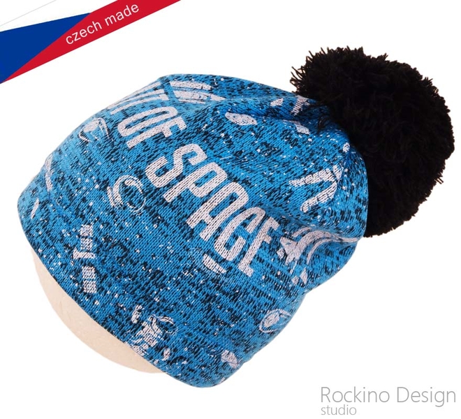 Rockino zimní čepice 1169 modrá Velikost: 50