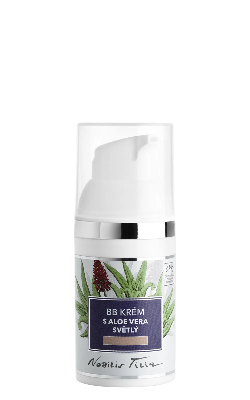 Nobilis Tilia BB krém s Aloe vera světlý: 30 ml