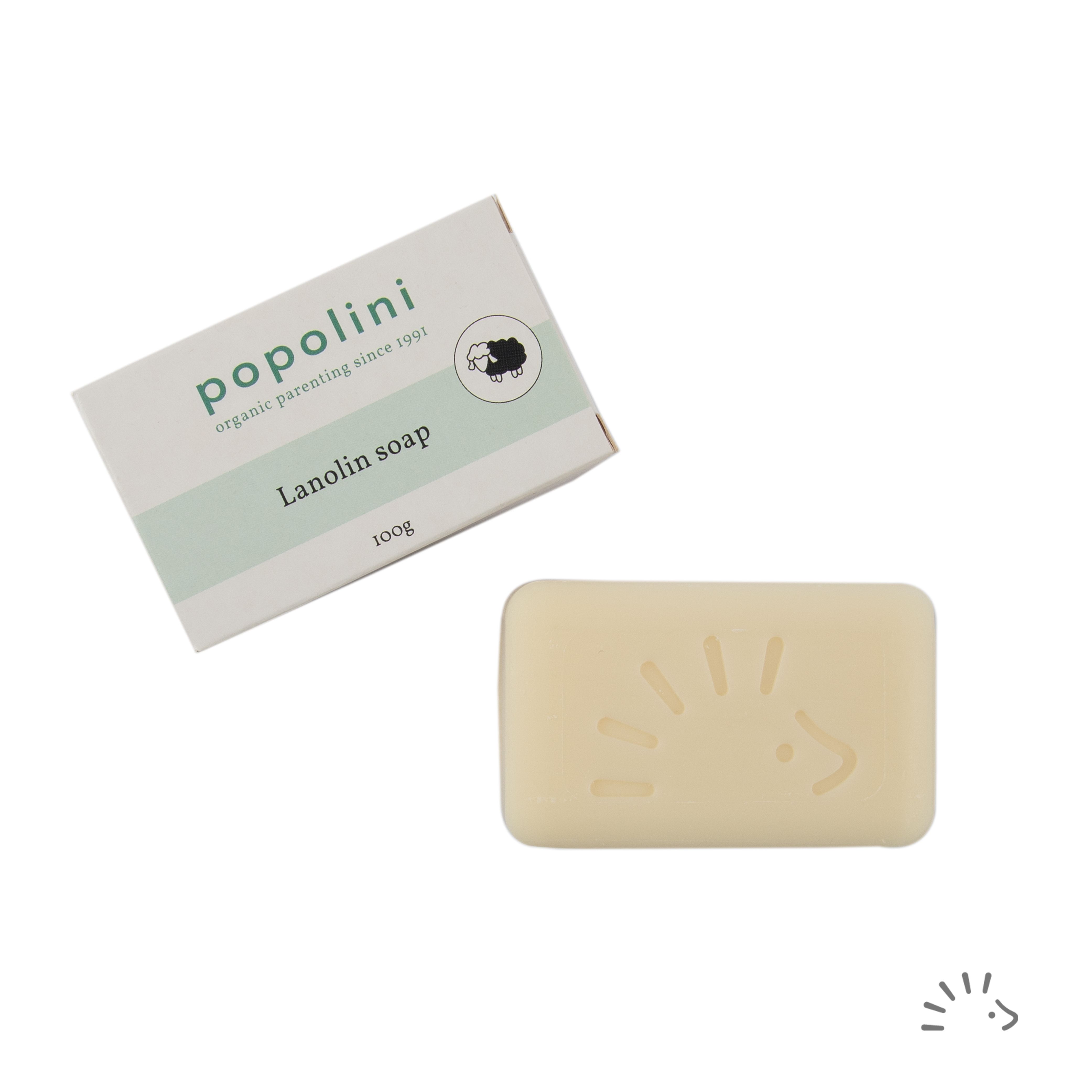 Popolini lanolinové mýdlo 100g