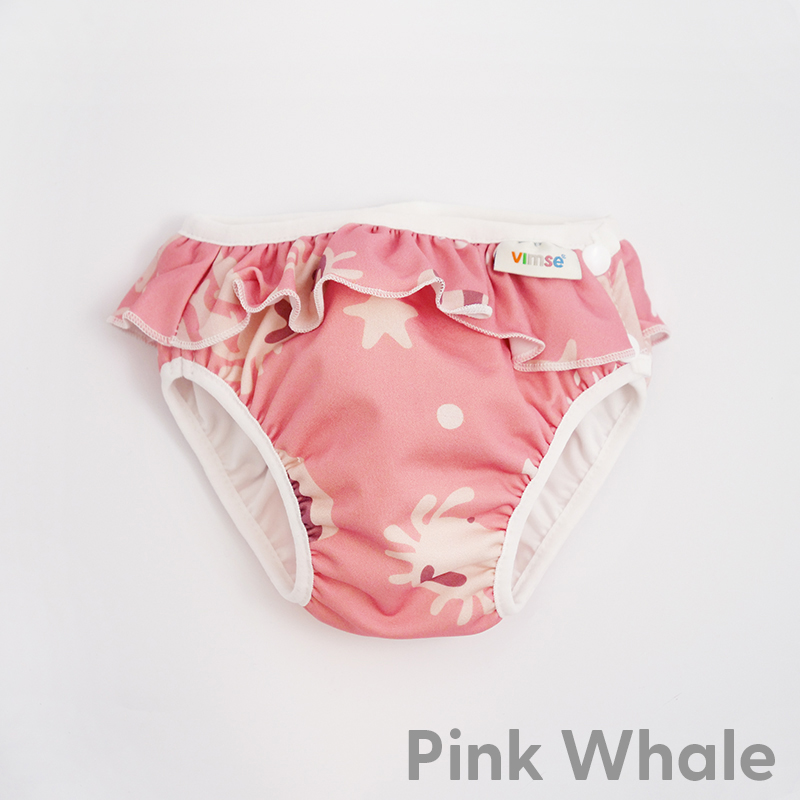 Imse Vimse plavky růžové velryby Velikost: L