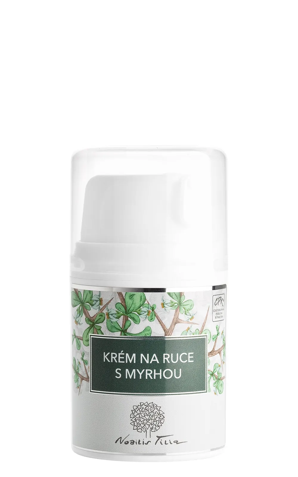 Nobilis Tilia Krém na ruce s myrhou: 50 ml