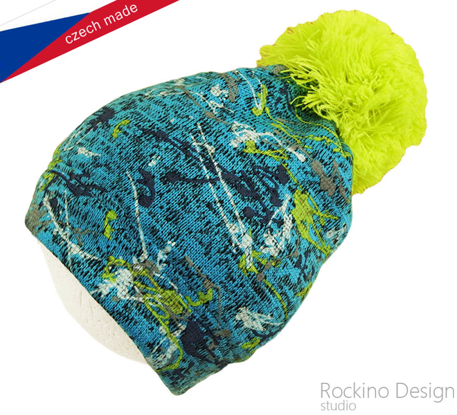 Rockino zimní čepice 1250 modrá Velikost: 52