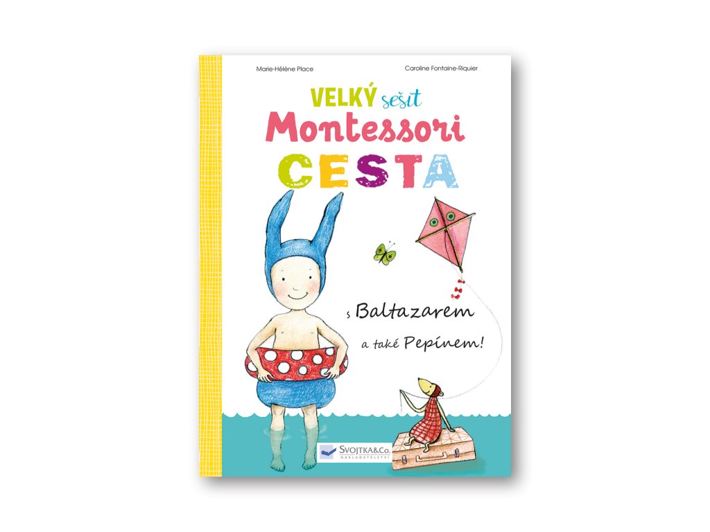 Knížka Učím se počítat - Velký sešit Montessori CESTA